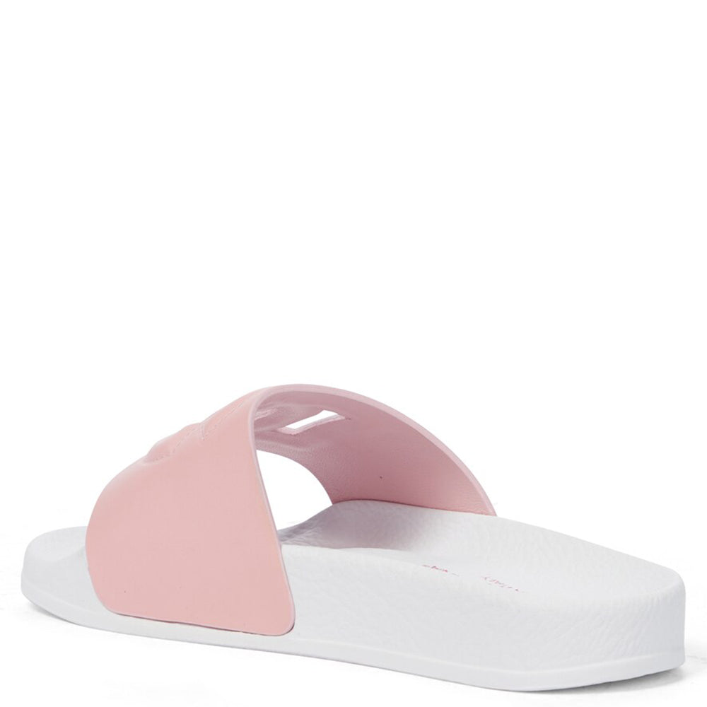 Dolce &amp; Gabbana Girls Logo Sliders Pink