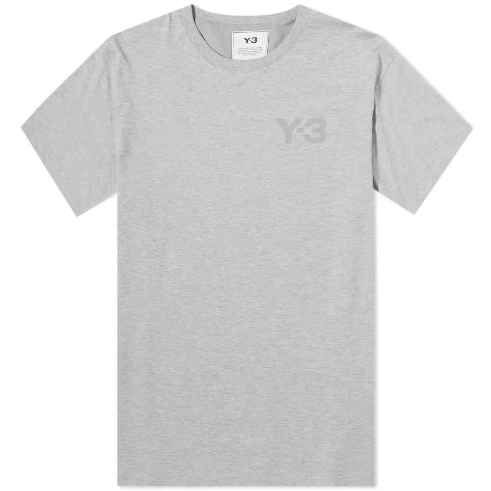 Y-3 Mens Classic T-shirt Grey