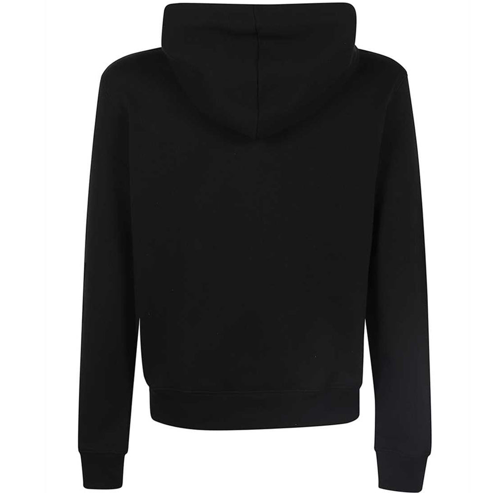 Lanvin Mens Batman Printed Hoodie Black