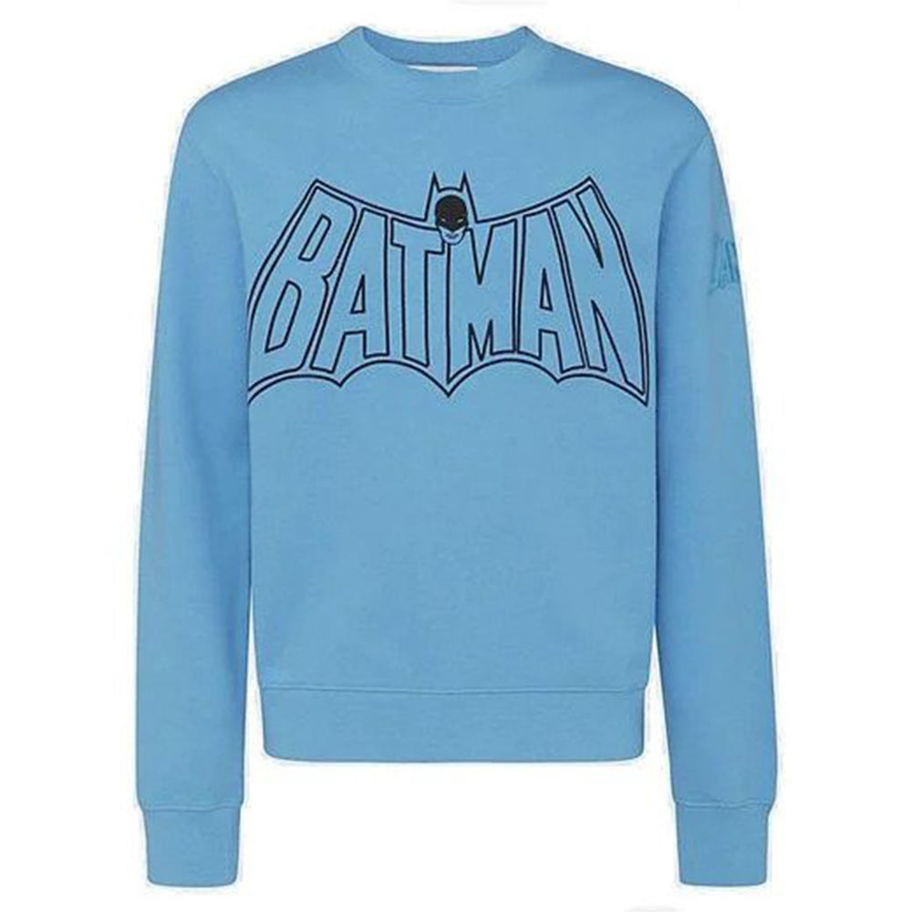 Lanvin Mens X Dc Comic Batman Sweater Blue