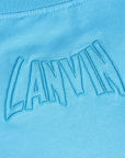 Lanvin Mens X Dc Comic T-shirt Blue