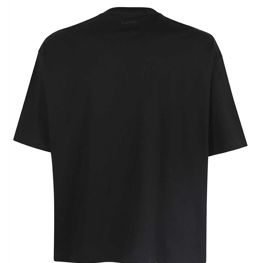 Lanvin Mens X Batman Printed T-shirt Black
