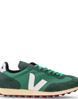 Veja Mens Rio Branco Lace-Up Sneakers Green