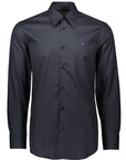 Vivienne Westwood Mens Tone on Tone Button Shirt Black
