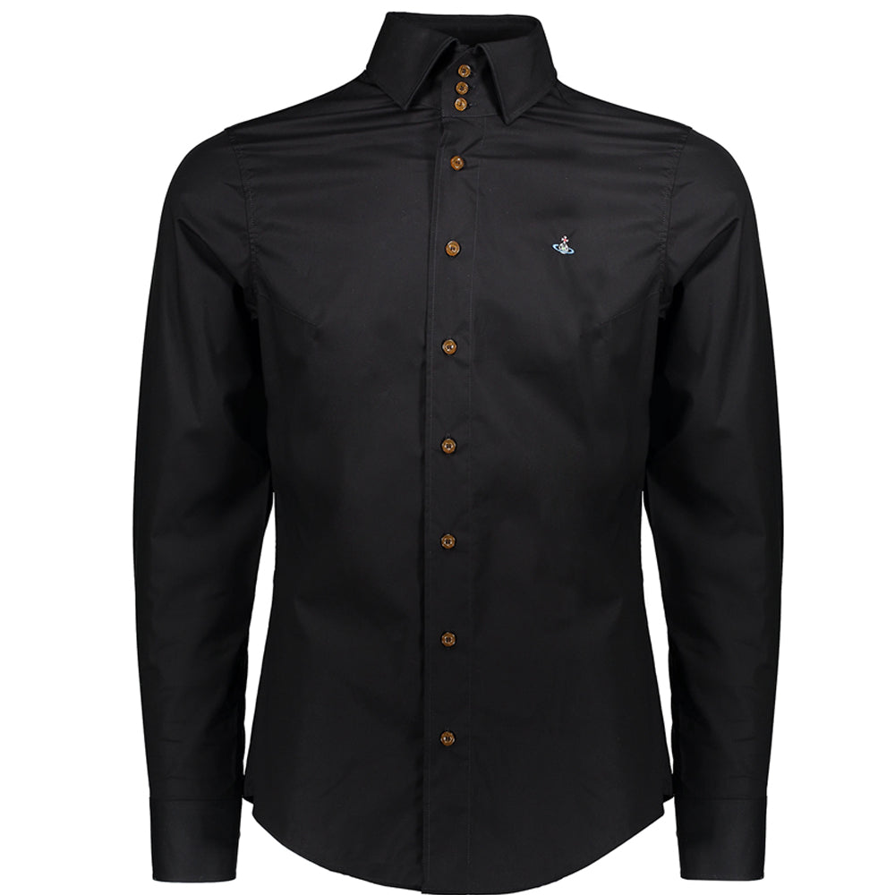 Vivienne Westwood Mens Three Button Shirt BLack
