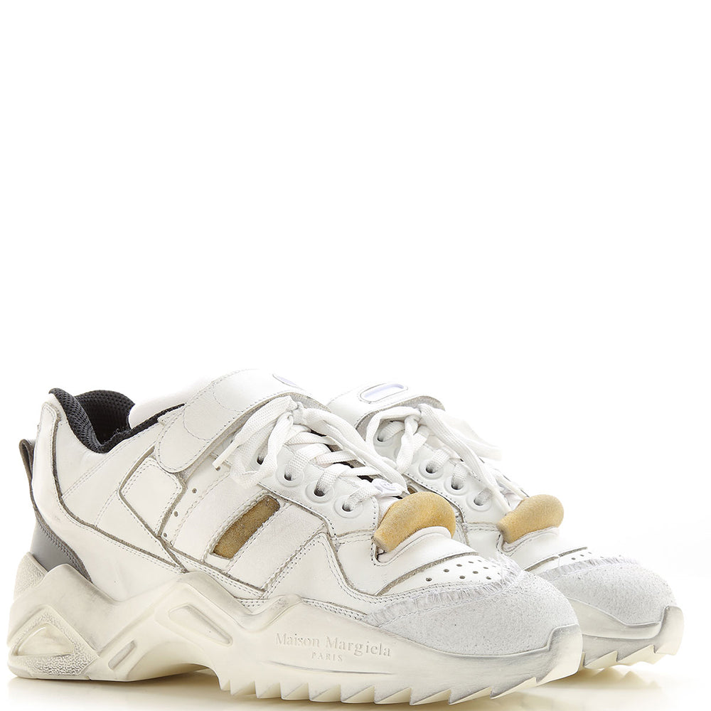 Maison Margiela Unisex Retro Fit Trainers White