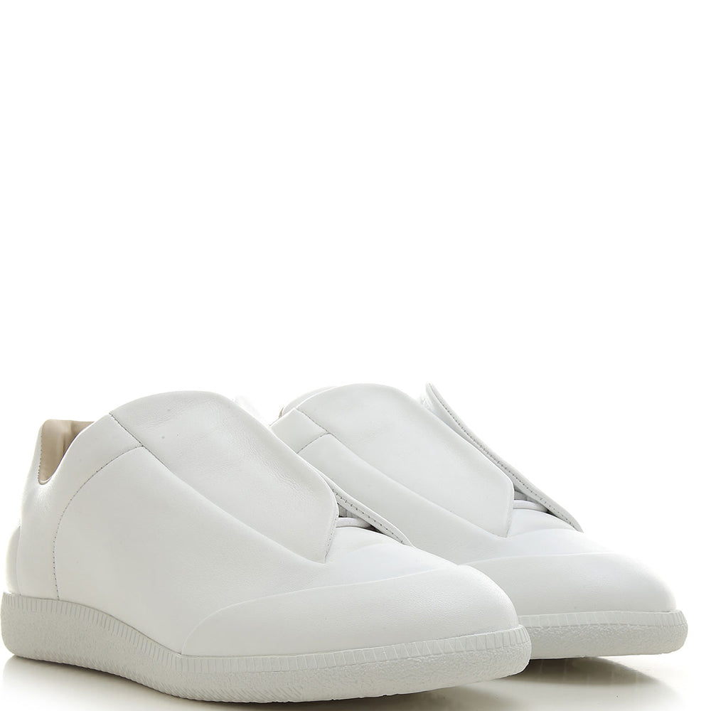 Maison Margiela Mens Future Low Trainers White