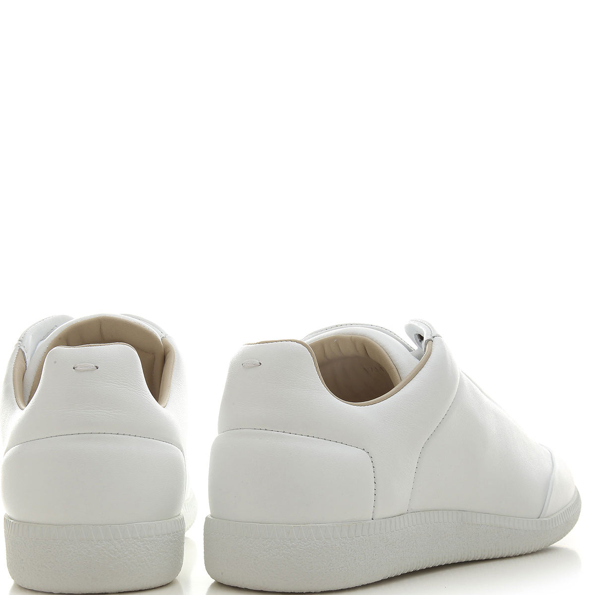 Maison Margiela Mens Future Low Trainers White