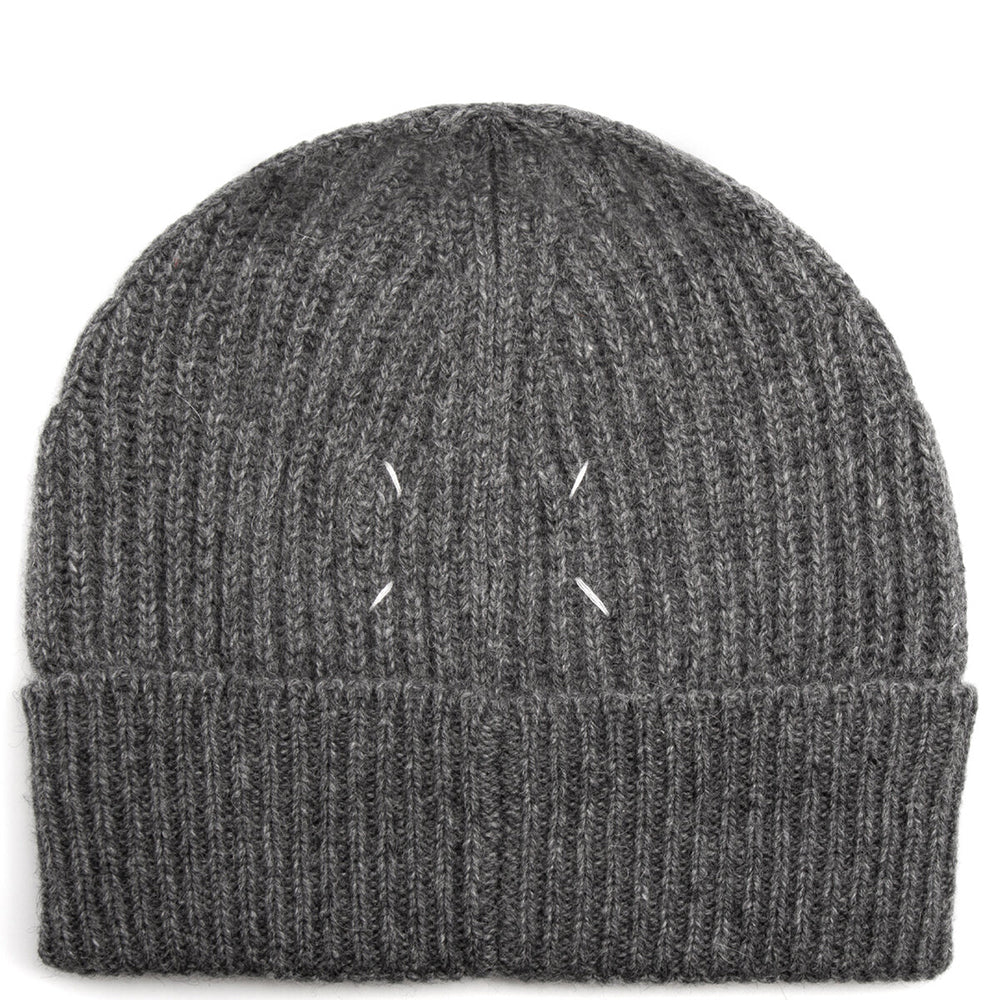 Maison Margiela Mens Wool Hat Grey