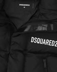 Dsquared2 Men's Logo Puffer Coat Black