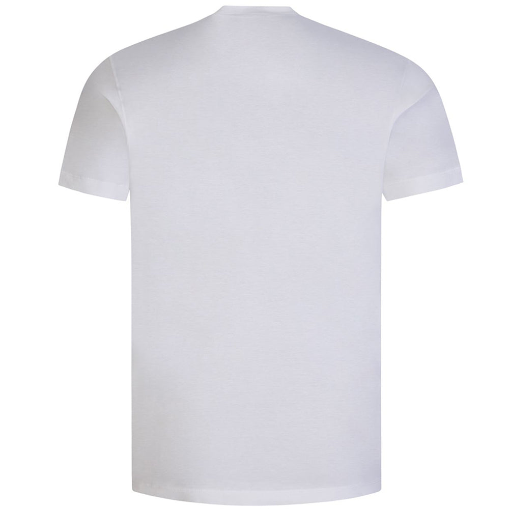 Dsquared2 Mens Gummy Logo T-Shirt White