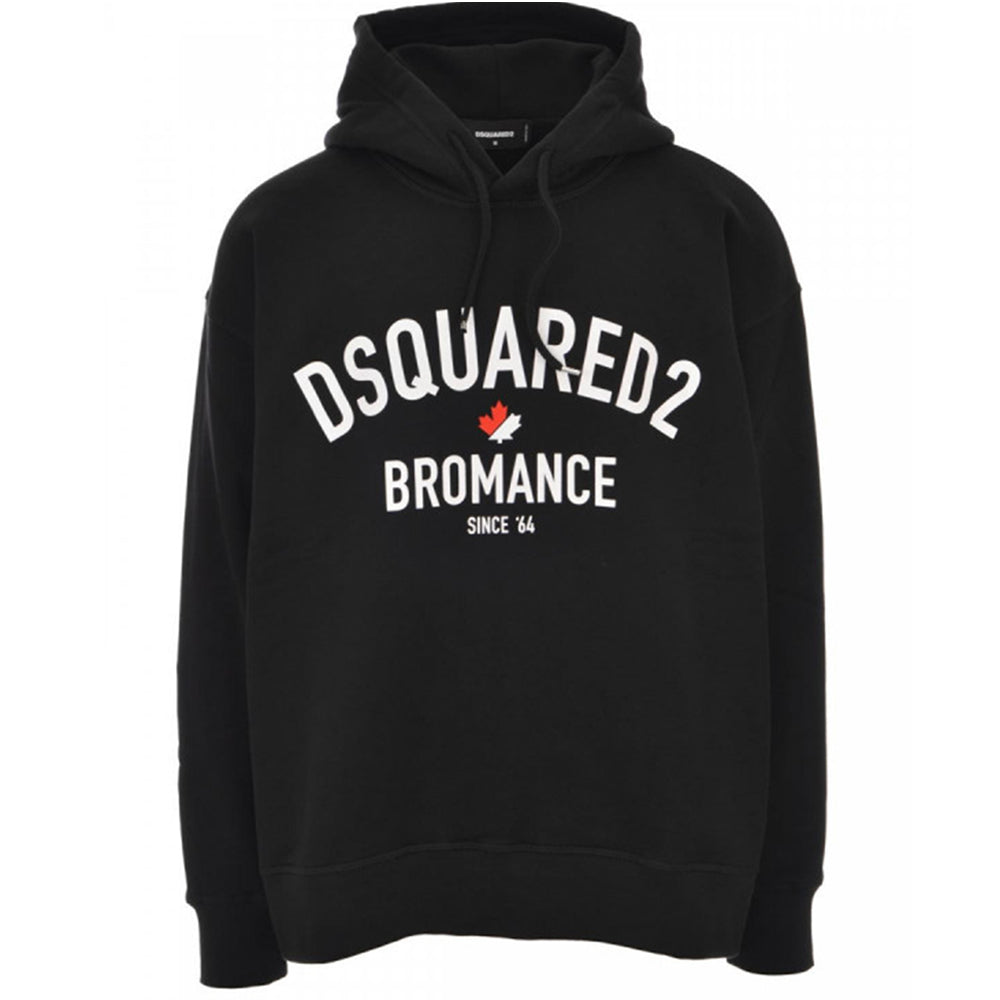 Dsquared2 Mens Bromance Oversized Hoodie Black