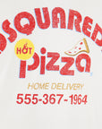 Dsquared2 Mens Pizza T-shirt White