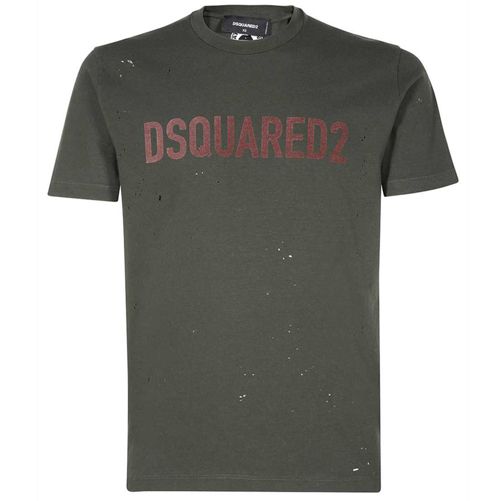 Dsquared2 Mens Cool T-Shirt Khaki