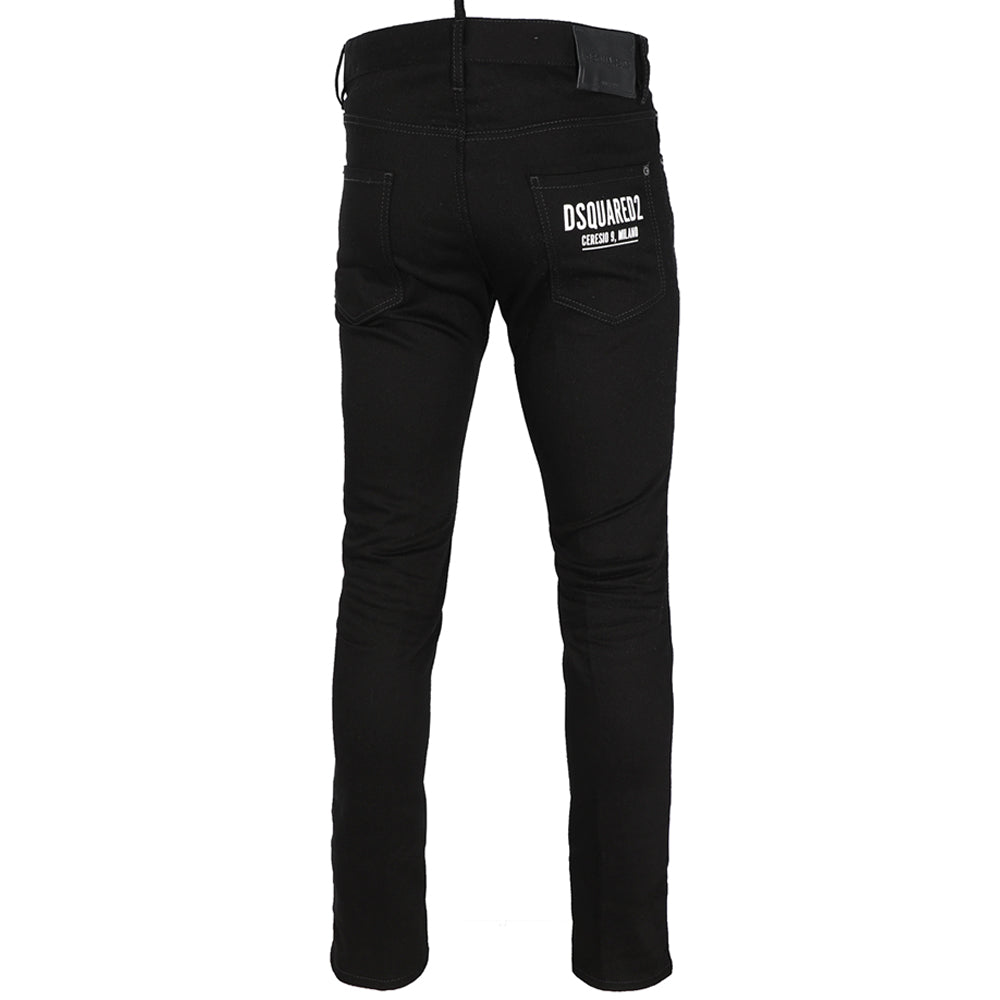 Dsquared2 Mens Cresio 9 Cool Guy Jeans Black