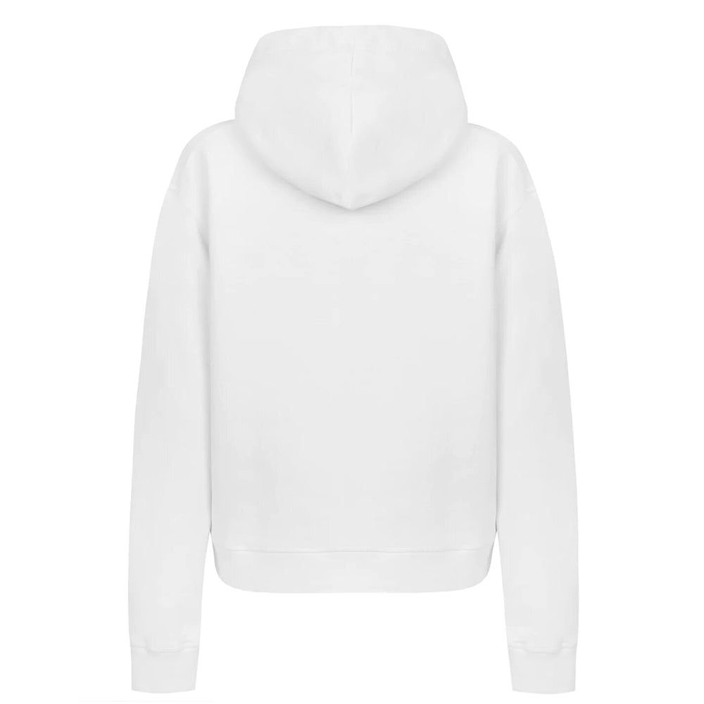 Dsquared2 Mens Icon Splatter Hoodie White