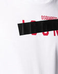 Dsquared2 Men's Tape Detail ICON T-Shirt White
