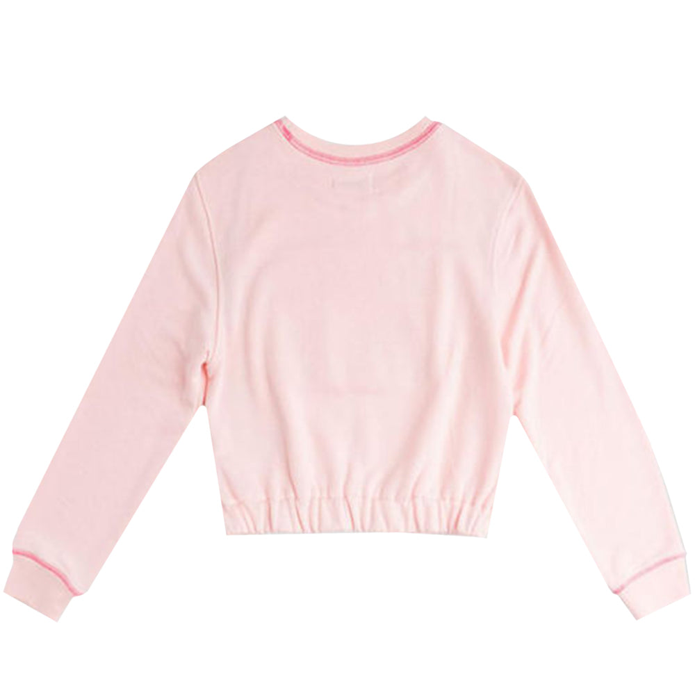 Replay Girls Wild Girl Logo Sweater Pink