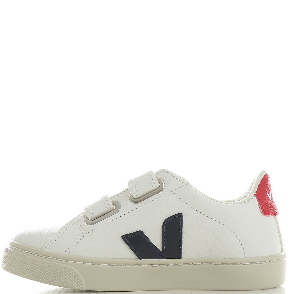 Veja Unisex Kids Explar Leather Sneakers White