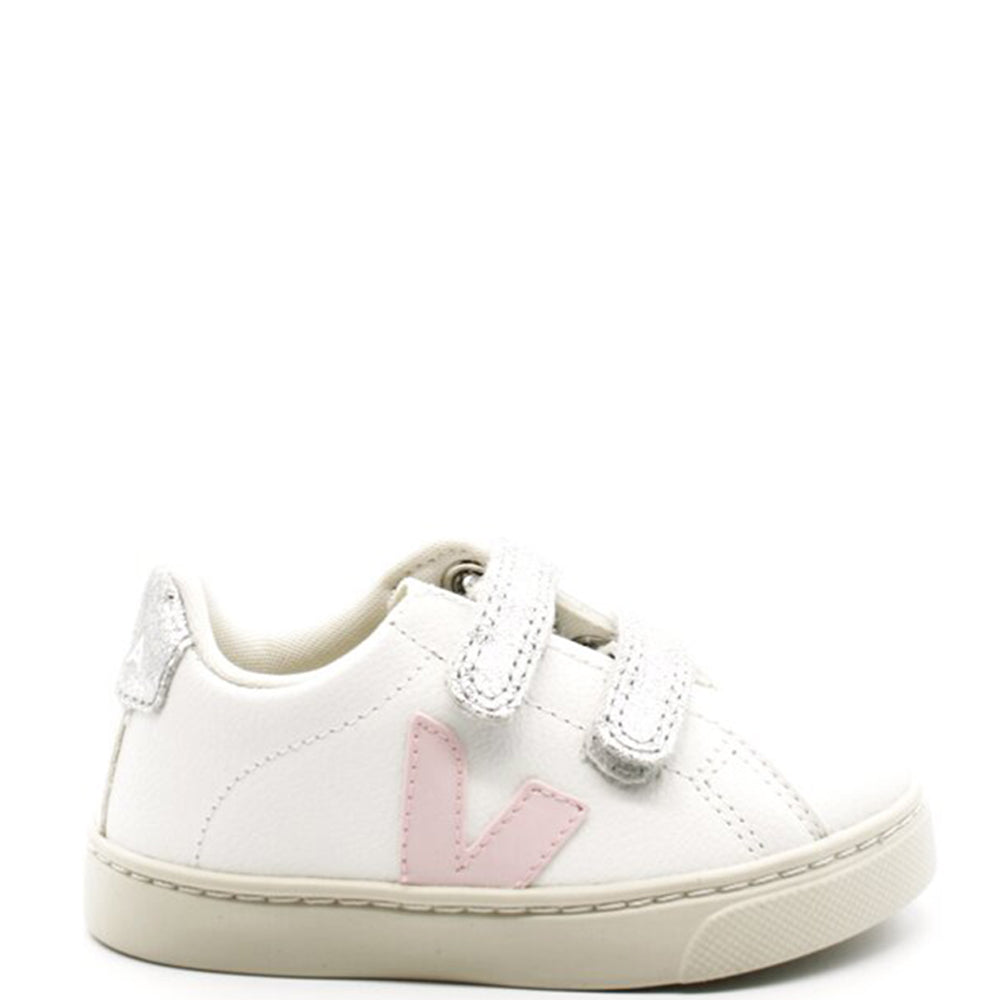 Veja Baby Girls Esplar Low-Top Leather Sneakers White