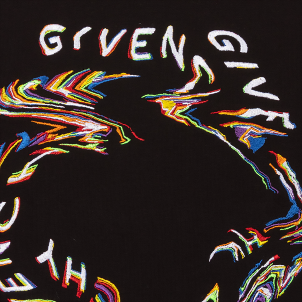 Givenchy - Boys black Graphic Print Sweater