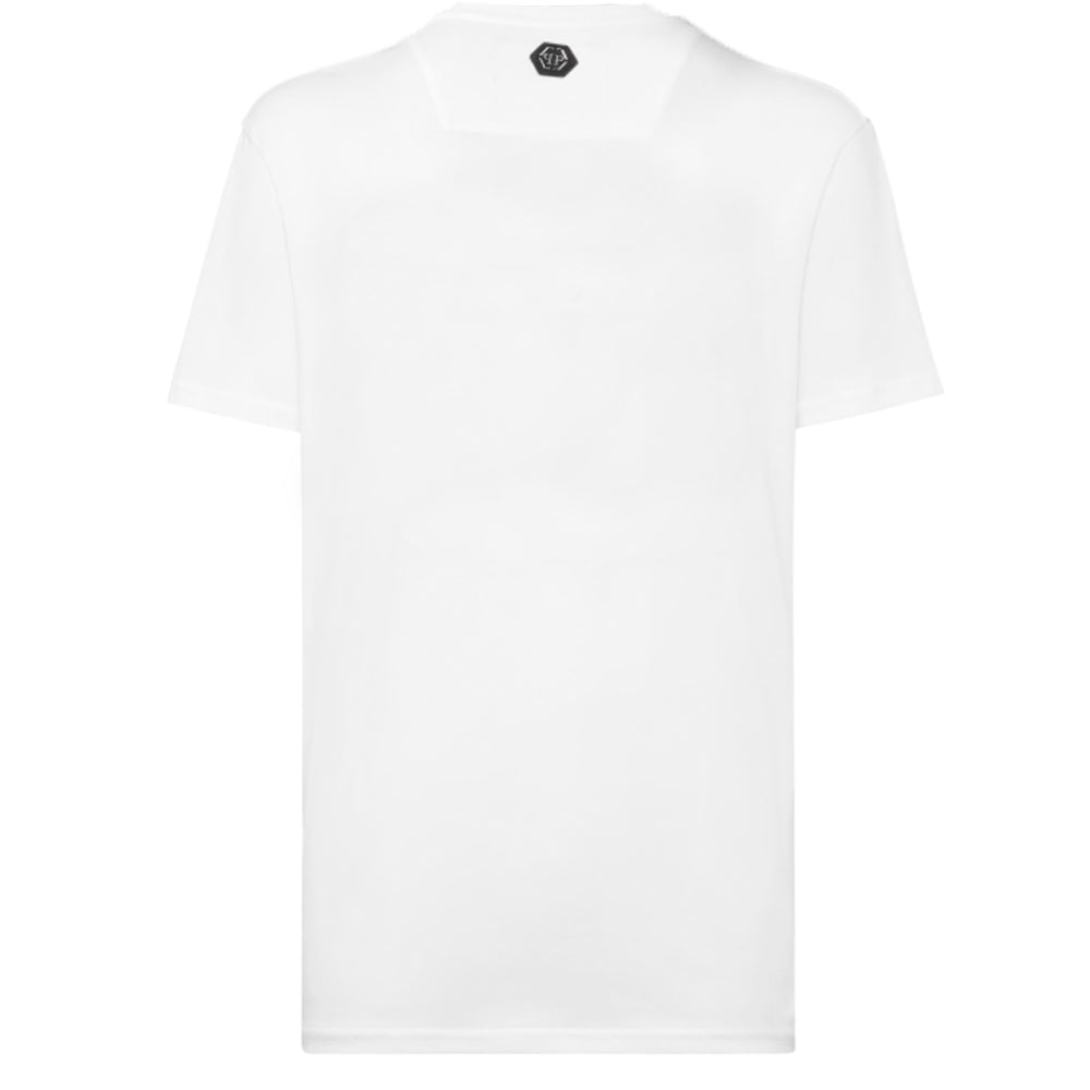 Philipp Plein Men&#39;s Iconic SS T-Shirt White