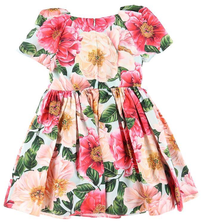 Dolce &amp; Gabbana Girls Rose Dress