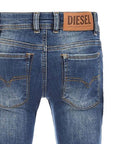 Diesel Boys Skinny Jeans Blue