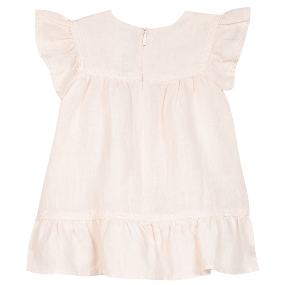 Tartine Et Chocolat Baby Girls Colin Maillard Dress Pink