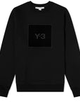 Y-3 Mens Square Logo Sweater