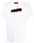 Dsquared2 Men's Tape Detail ICON T-Shirt White