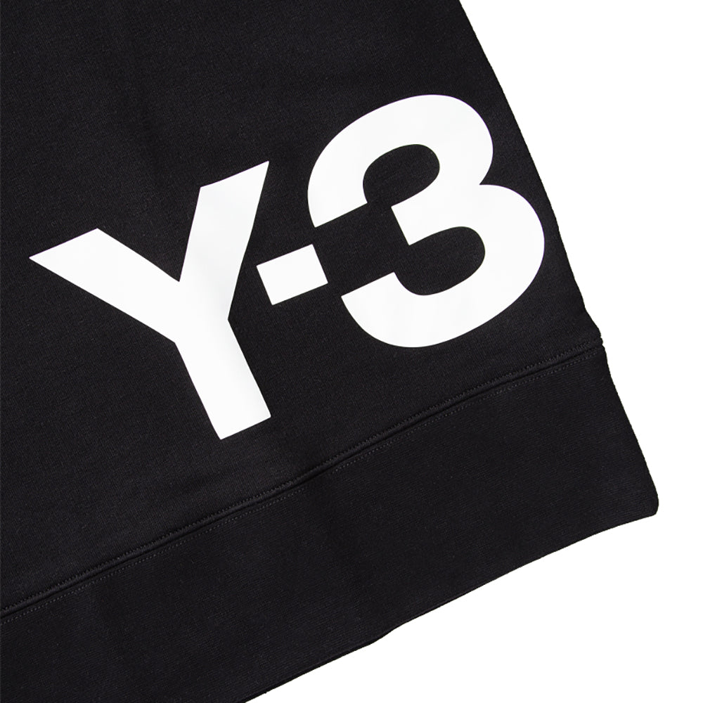 Y-3 Men&#39;s Logo Sweatshirt Black