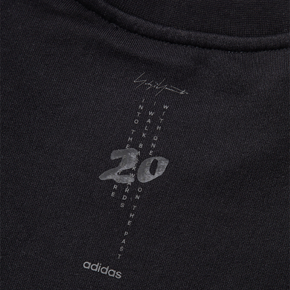 Y-3 Men&#39;s Logo Sweatshirt Black
