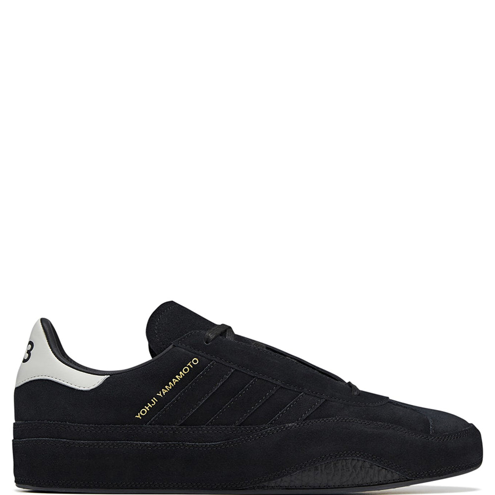 Y-3 Mens Gazelle Suede Sneakers Black