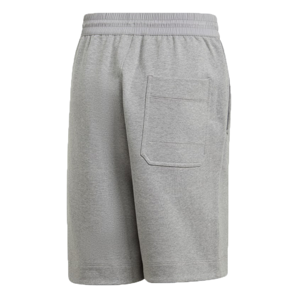 Y-3 Mens Plain Grey Shorts