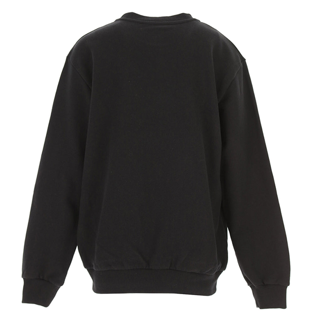Versace Boys Cotton Logo Sweater Black
