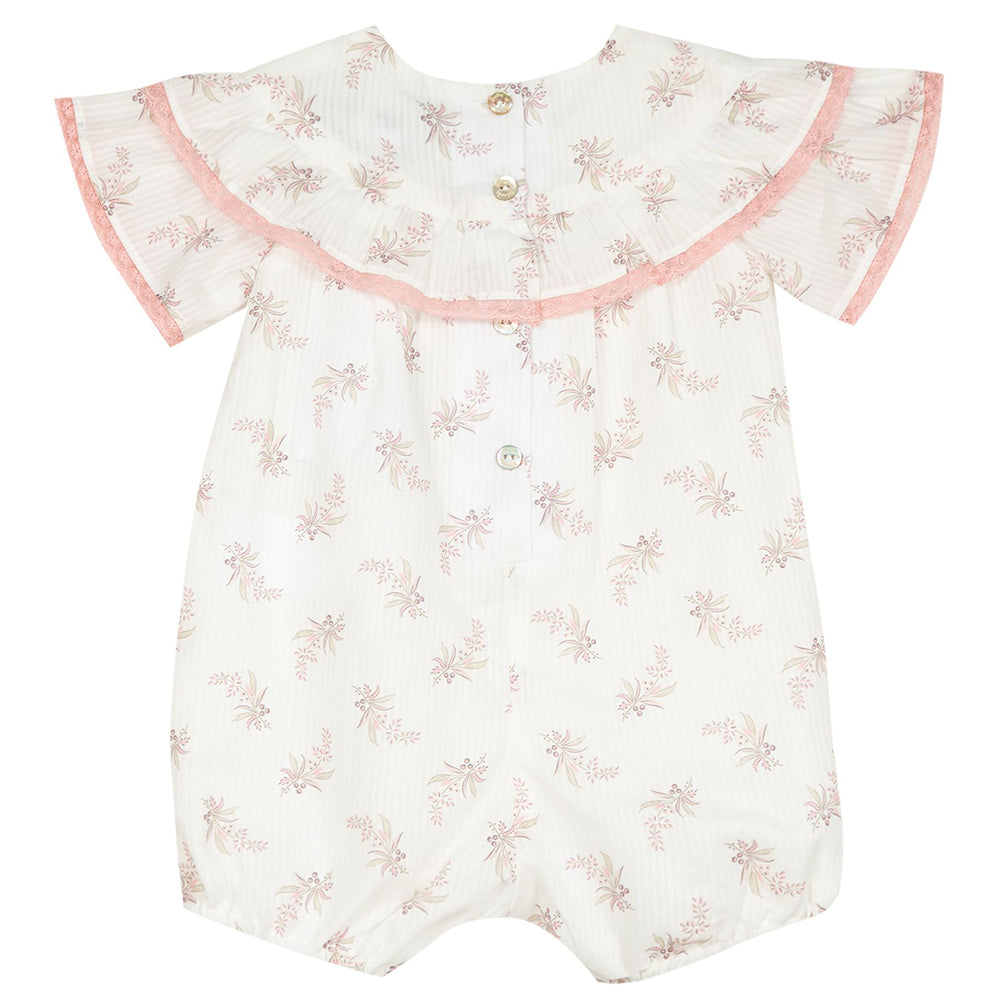 Tartine Et Chocolat Baby Girls Colin Maillard Romper Pink