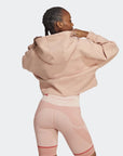 Adidas by Stella Mccartney Cropped Hoodie Pink - Y-3Hoodies