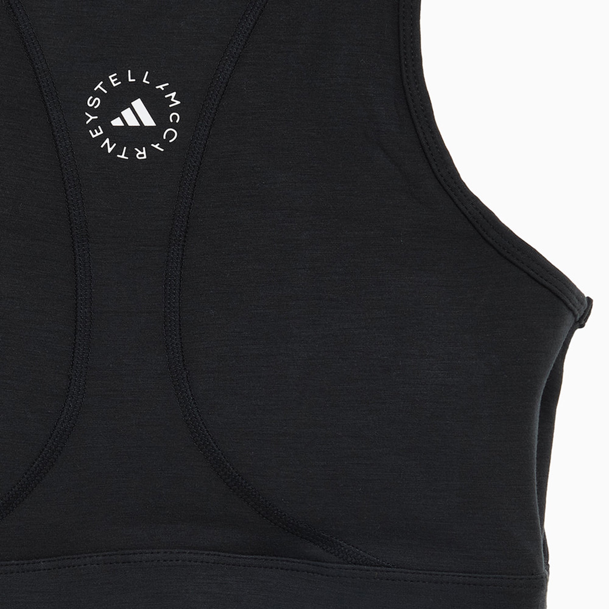 Adidas by Stella McCartney TrueStrength Yoga Crop Top Black - Y-3Crop Tops