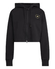 adidas by Stella McCartney Womens Crop Hoodie Black - adidas by Stella McCartneyHoodies