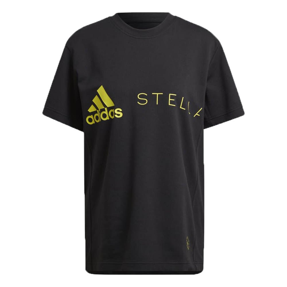 adidas by Stella McCartney Womens Logo T-shirt Black - adidas by Stella McCartneyT-shirts