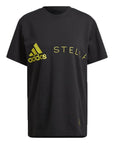 adidas by Stella McCartney Womens Logo T-shirt Black - adidas by Stella McCartneyT-shirts