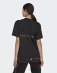 adidas by Stella McCartney Womens Logo T-shirt Black - adidas by Stella McCartneyT-shirts