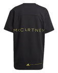adidas by Stella McCartney Womens Logo T-shirt Black - adidas by Stella McCartneyT-shirts