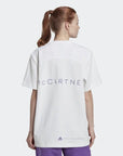 adidas by Stella McCartney Womens Logo T-shirt White - adidas by Stella McCartneyT-shirts