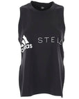 adidas by Stella McCartney Womens Logo Tank Top Black - adidas by Stella McCartneyVests