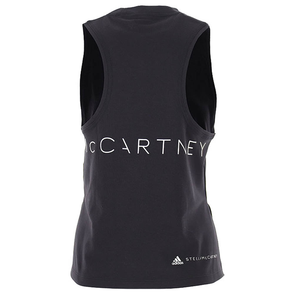 adidas by Stella McCartney Womens Logo Tank Top Black - adidas by Stella McCartneyVests