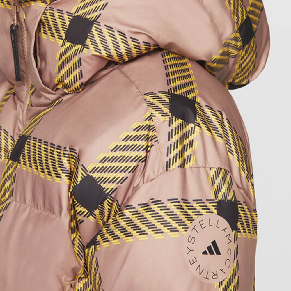 adidas by Stella McCartney Womens Padded Jacket Brown - adidas by Stella McCartneyCoats &amp; Jackets