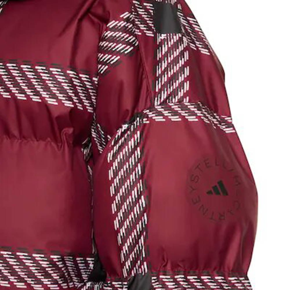 adidas by Stella McCartney Womens Padded Jacket Burgundy - adidas by Stella McCartneyCoats &amp; Jackets