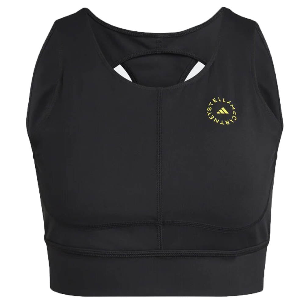 adidas by Stella McCartney Womens Training Crop Top Black - adidas by Stella McCartneyCrop Tops